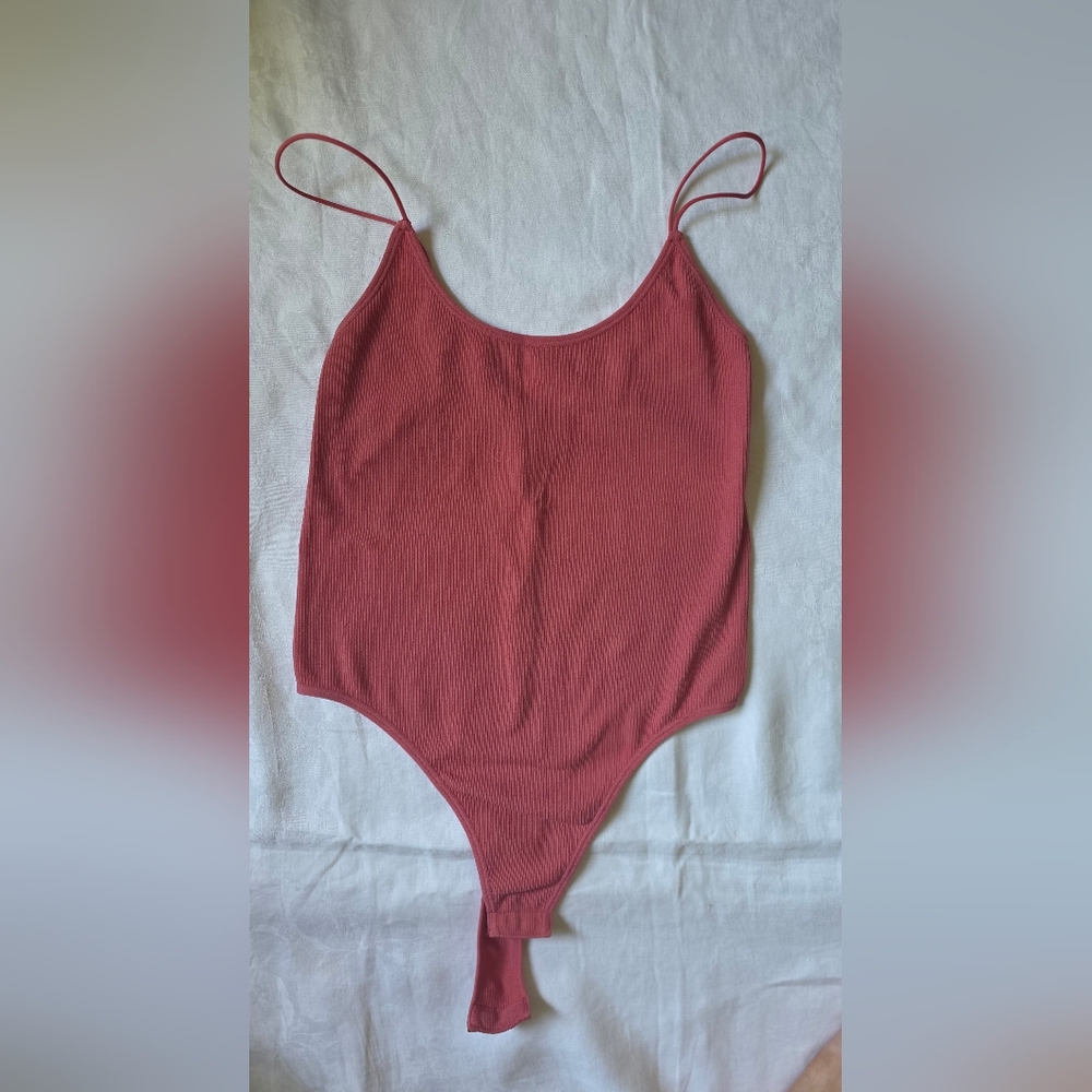 Love Tree Dusty Rose Juniors Bodysuit